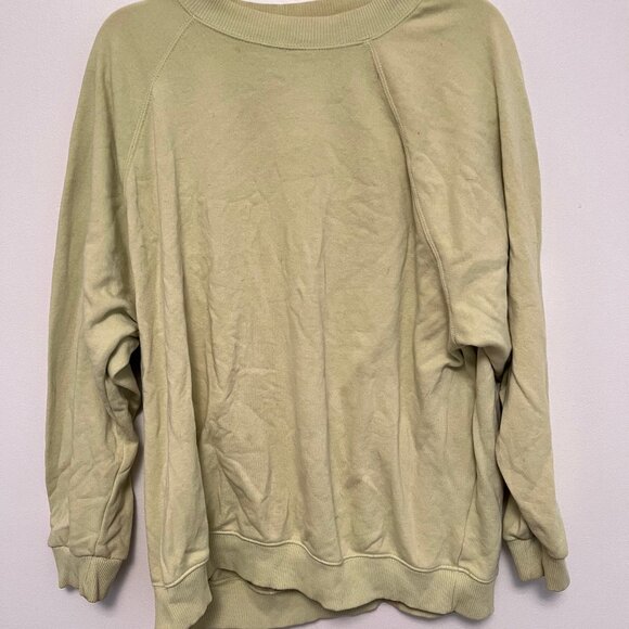 American Eagle Crewneck size medium Yellow/green - Picture 1 of 3